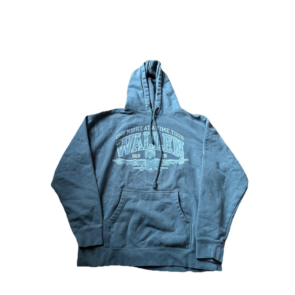 Morgan Wallen Hoodie Sweatshirt Pullover Mens L One Night At A Time Tour 2024